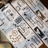 11月発送【壹洱】マステ maskingtape 旧日集