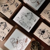 11月発送【壹洱】スタンプ stamp 人物印章