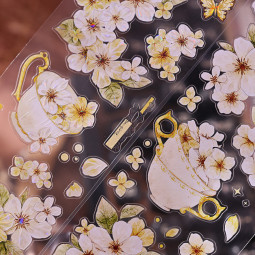 11月発送【小白家】マステ maskingtape 盏中花