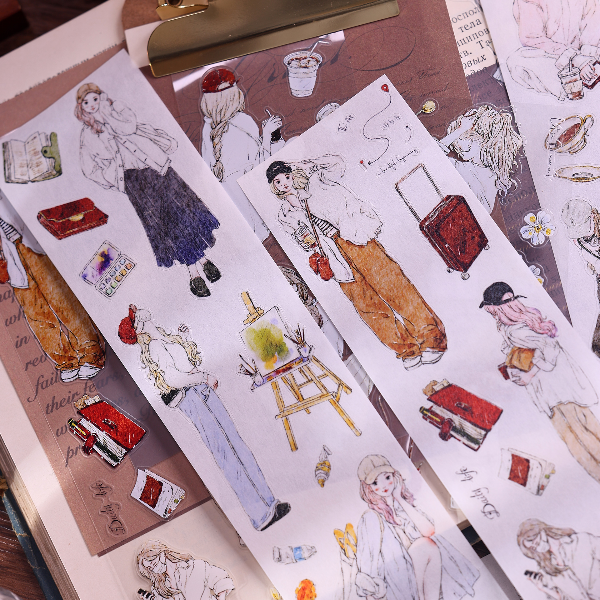 11月発送【小白家】マステ maskingtape 自由的风