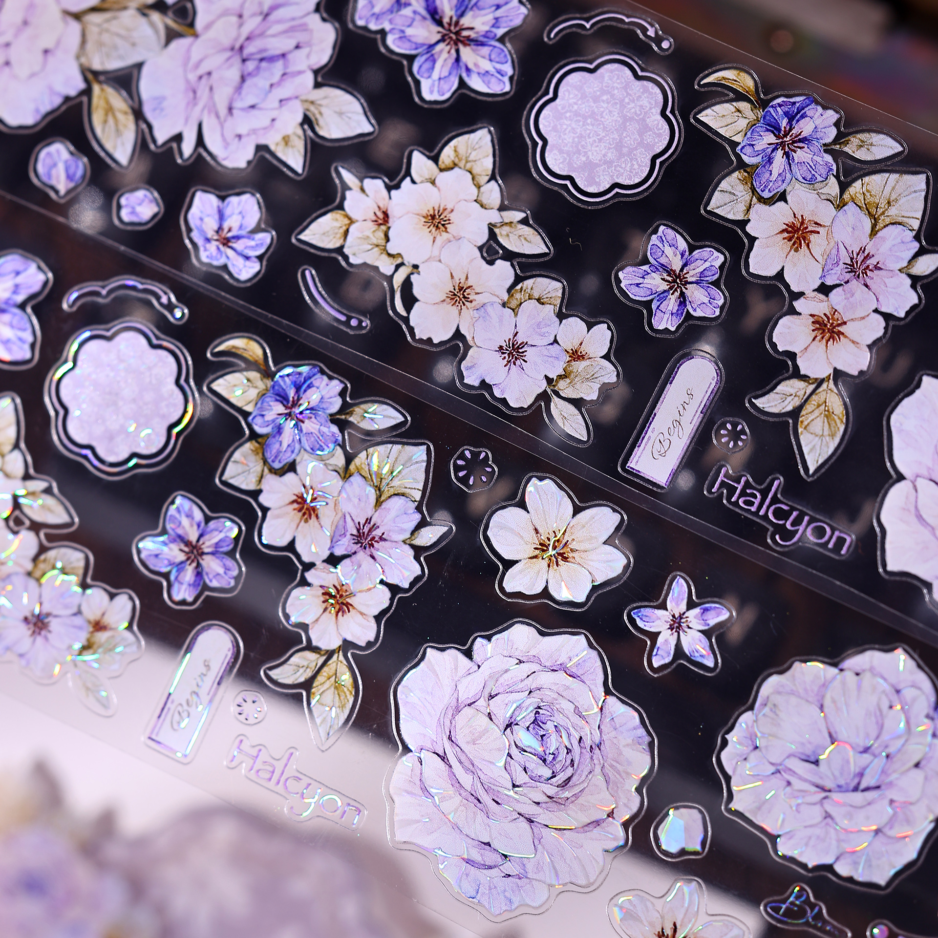 11月発送【小白家】マステ maskingtape 蔷薇诗