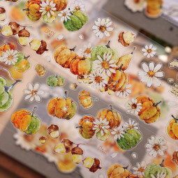 11月発送【小白家】マステ maskingtape 南瓜派