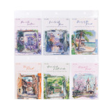 11.8〆【陌墨】シール sticker 城市色彩