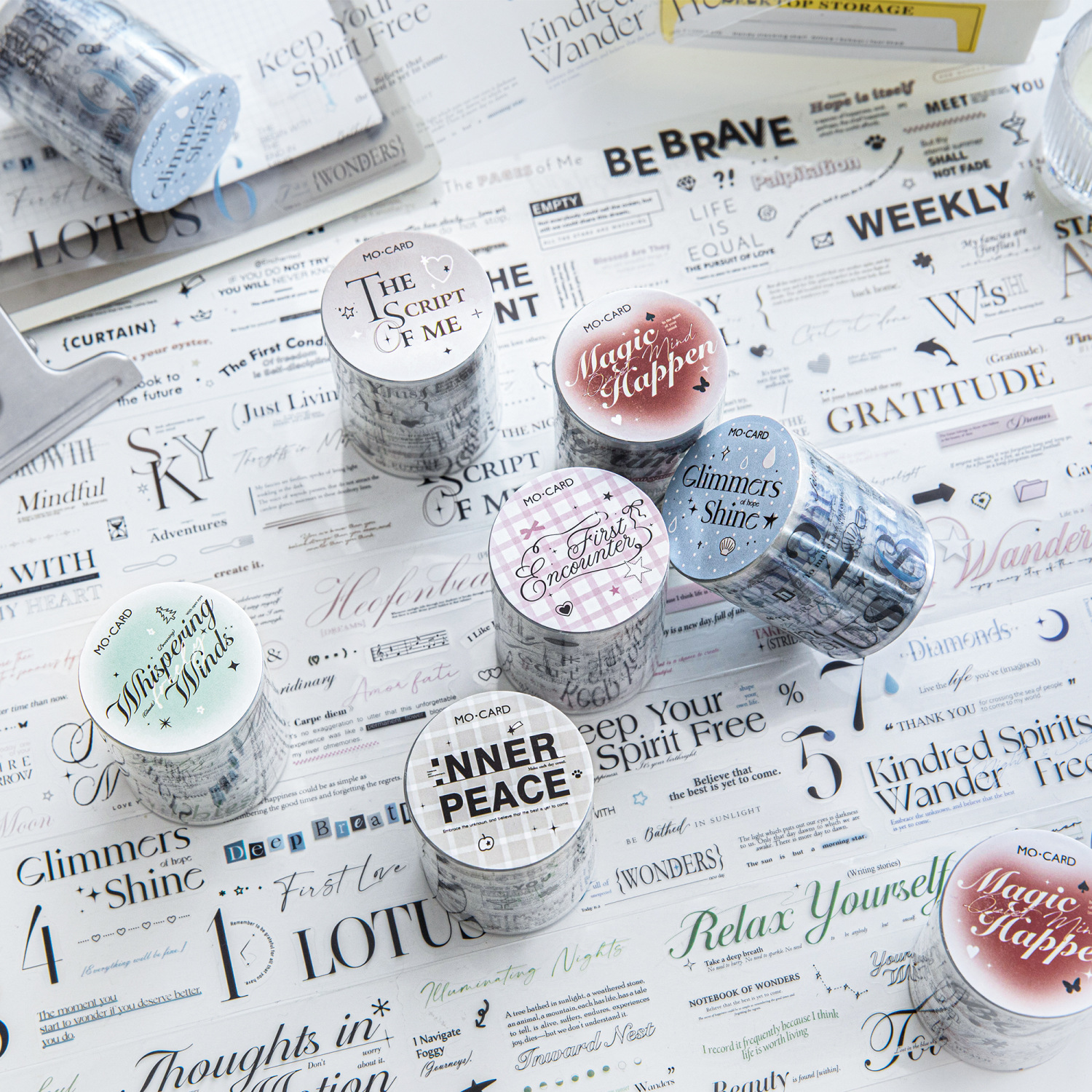 11.13〆【陌墨】マステ maskingtape 浪漫序曲