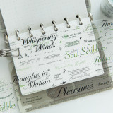 11.13〆【陌墨】マステ maskingtape 浪漫序曲