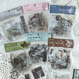 11.13〆【糖诗】シール sticker 朦胧痕迹