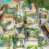 11.8〆【陌墨】シール sticker 城市色彩