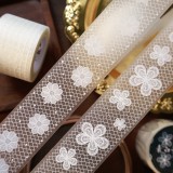 11月発送【壹洱】マステ maskingtape 素白蕾丝