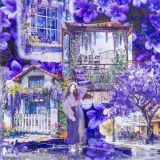 11.8〆【陌墨】シール sticker 城市色彩