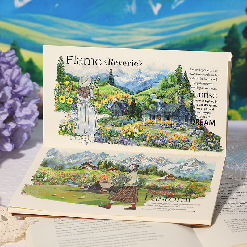 11.14〆【番茄酱】マステ maskingtape 小镇漫野