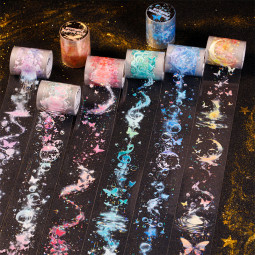 11.14〆【美好的一天】マステ maskingtape 蝶影朦胧