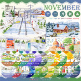 11.15〆【景物志】マスキングテープ maskingtape 11月新品罗马假日洋房小筑