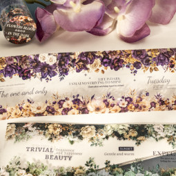 11.14〆【番茄酱】マステ maskingtape 暗夜繁花