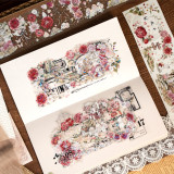 sale 100【hoshi奶芙】 マステ maskingtape 林莓花眠 5m