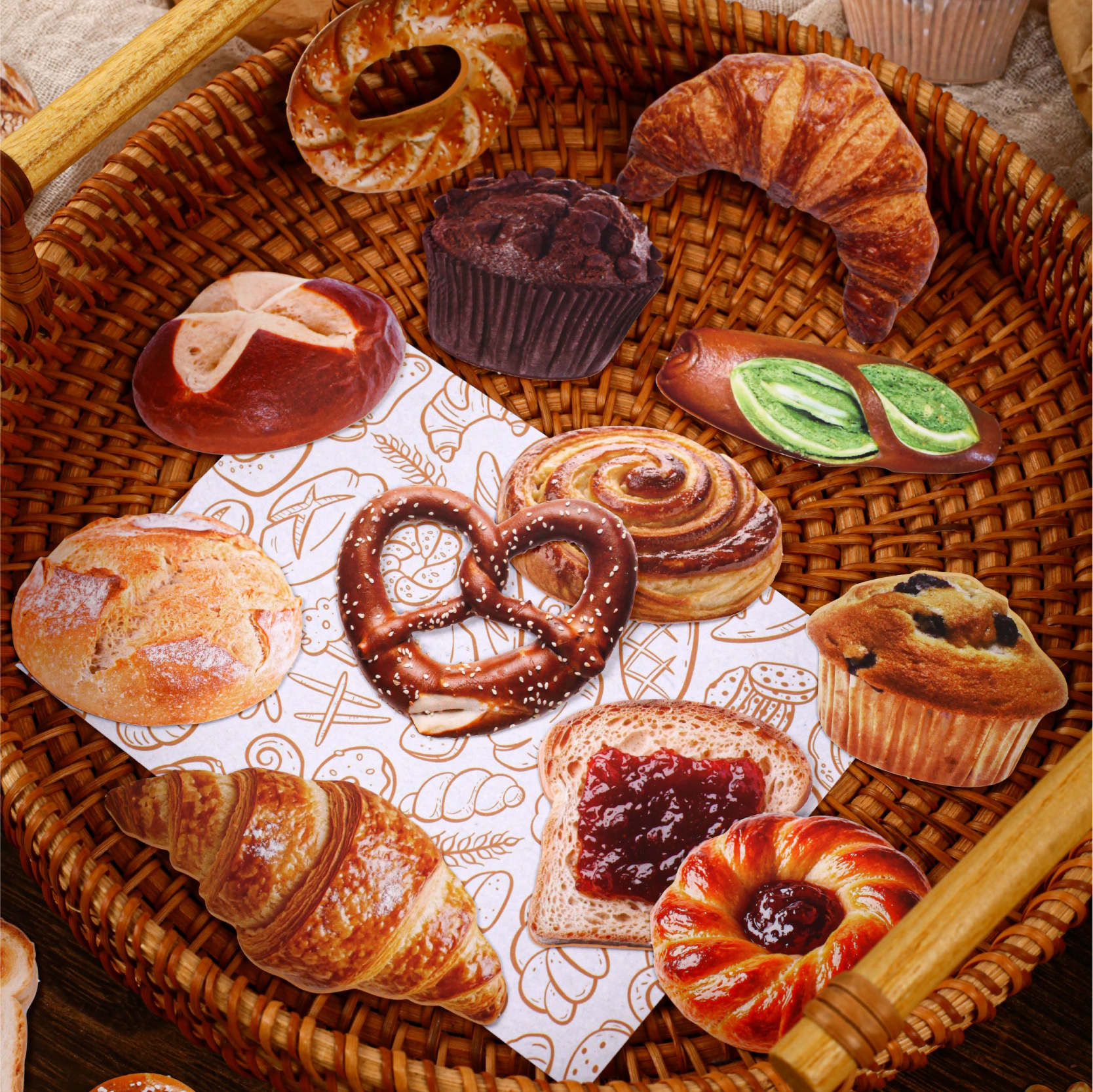 12.3〆【Retro Story】メモ memo 面包屋创意