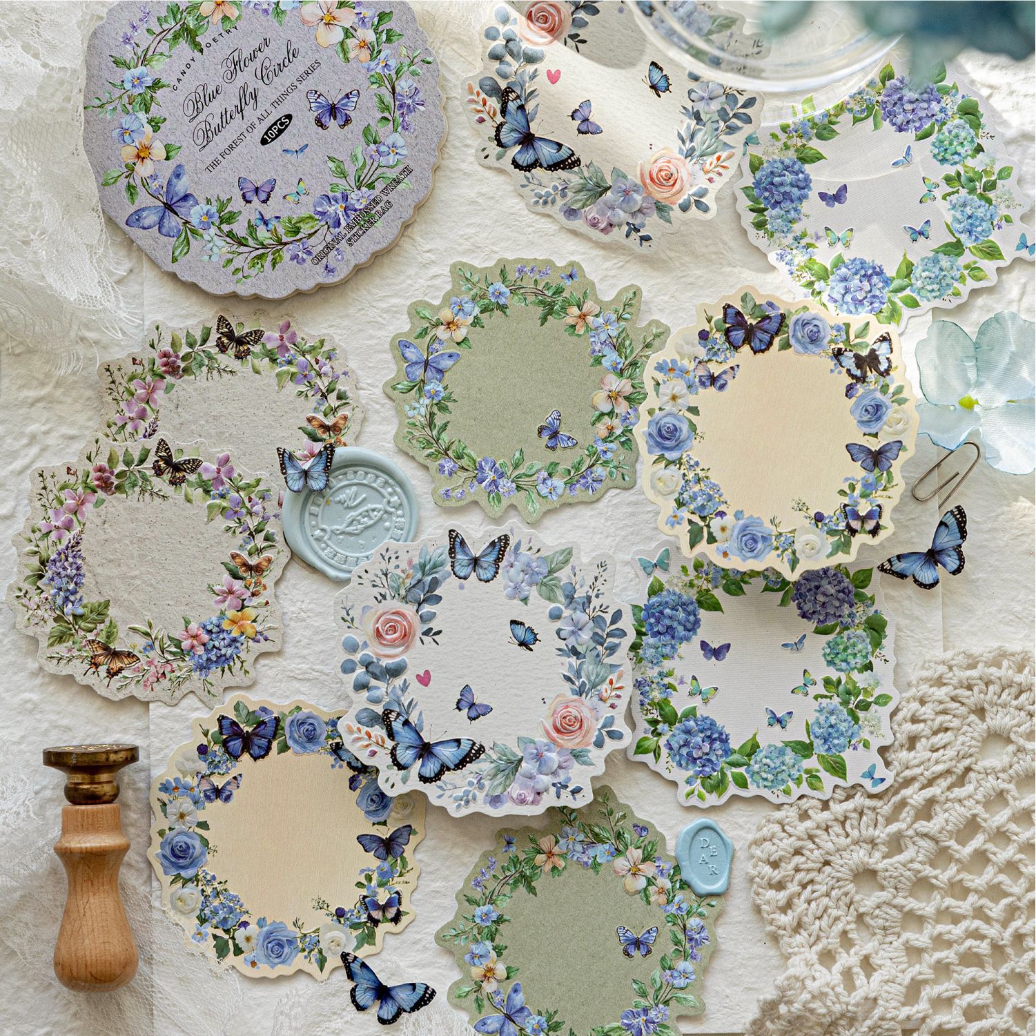 12.3〆【糖诗】シール sticker 万物之森