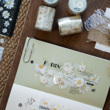 sale 100【hoshi奶芙】 マステ maskingtape 雏菊听风 5m