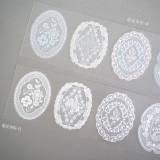 sale 100【hoshi奶芙】 マスキングテープ maskingtape 蕾丝布标白&彩