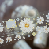 sale 100【hoshi奶芙】 マステ maskingtape 雏菊听风 5m