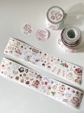 12.6〆【甜梨集】マスキングテープ 贴纸卷