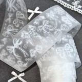 12.6〆【甜梨集】マスキングテープ 蕾丝系列