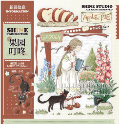 sale 100【shine】maskingtape  マスキングテープ 果园叮咚