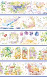 sale 100【野葵】maskingtape  マスキングテープ 森夜与星海