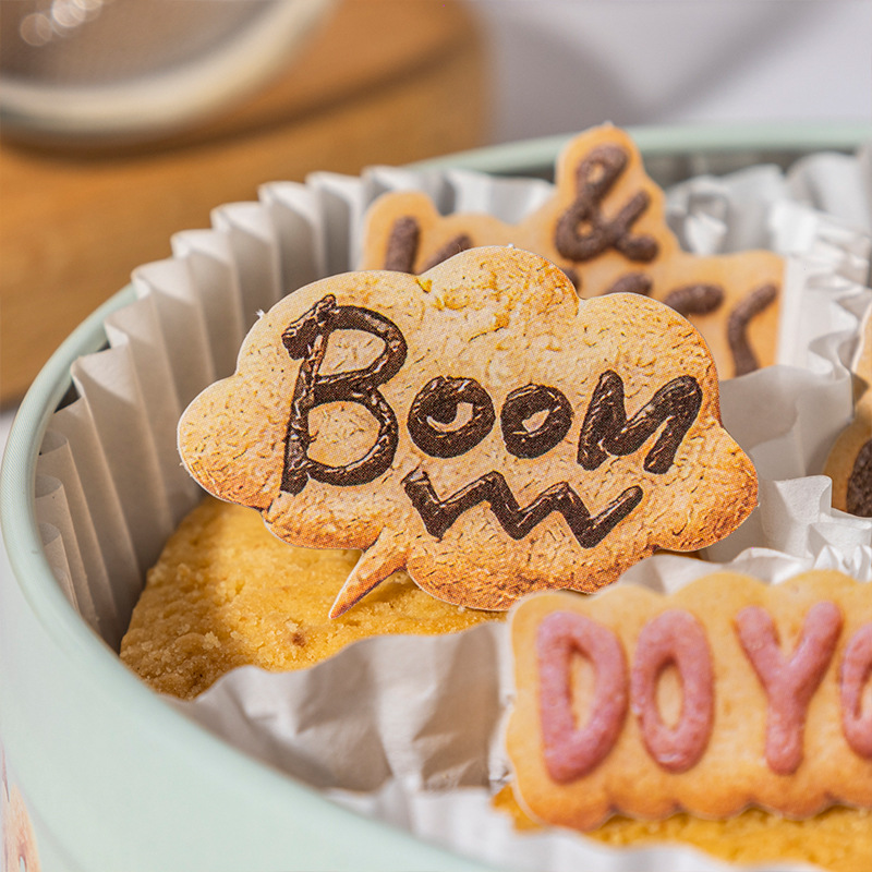 12.8〆【番茄酱】シール sticker 饼干碎碎念