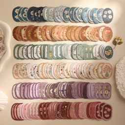 12.8〆【番茄酱】シール sticker 谧境花集