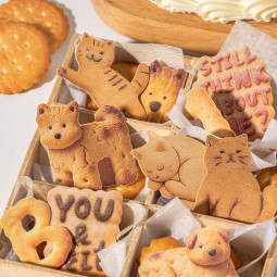 12.8〆【番茄酱】シール sticker 饼干碎碎念