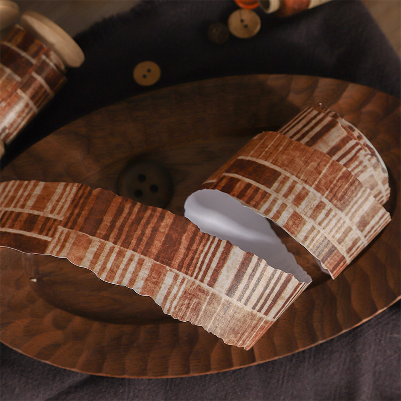 12.8〆【番茄酱】マステ maskingtape  茶染时光