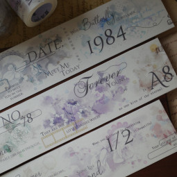 【壹洱ーyier】マスキングテープ masking tape 淡彩