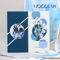 sale 100【MOODTAPE】マステ 不会失去的蓝色人物