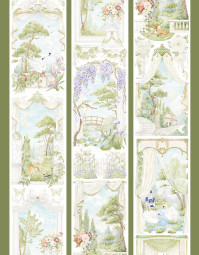 sale  S5【shine】マスキングテープ 绿影湖畔 贝壳金 10m