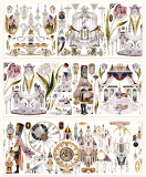 sale【Reco】マスキングテープ 月下城