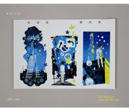 sale 100【moodtape】maskingtape マステ 刹那和群星