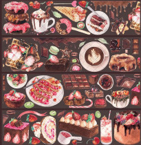 sale C【巫女sama】マスキングテープ 甜巧 水晶