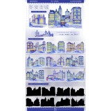 2.5m cut(画像カット可能）2.6〆【景物志】マスキングテープ maskingtape 2月新品 秋冬日街铺雪夜花街