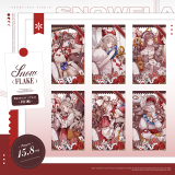 4月下発送【Snowflake】シール sticker 3.3〆