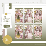 4月下発送【Snowflake】シール sticker 3.3〆