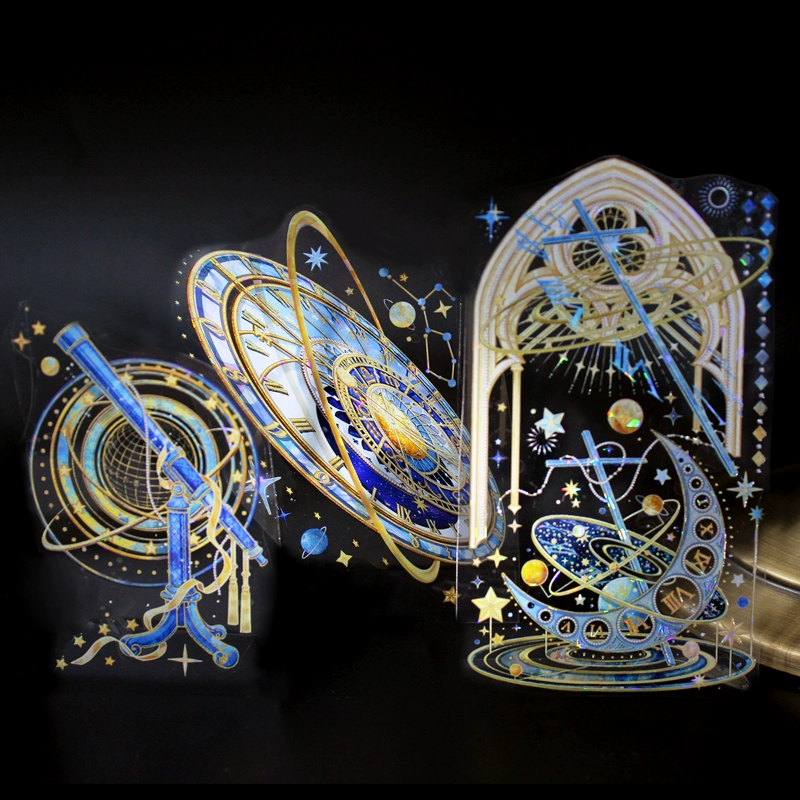 saleC【MOODTAPE】マスキングテープ 布拉格天文钟-琉璃光 10m