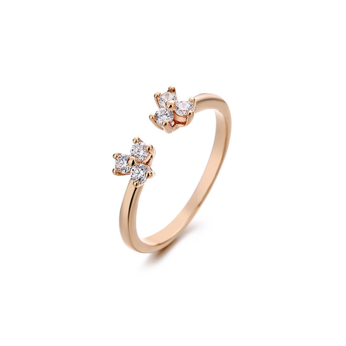 S925 Silver Moissanite Plain Band Ring, Niche Design, Fashionable and Unique Champagne Gold Ring for Women, Index Finger Ring