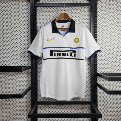 Retro Inter Milan Away Jersey 1998/99 Football Kit Soccer Shirt
