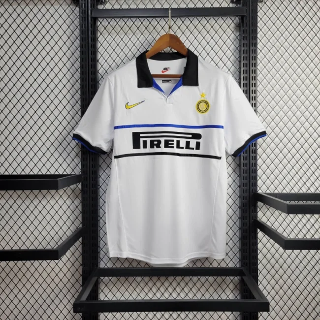 Retro Inter Milan Away Jersey 1998/99 Football Kit Soccer Shirt