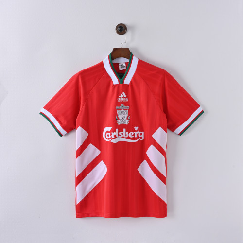 Retro Liverpool Home Jersey 1993-95 Football Kit Soccer Shirt