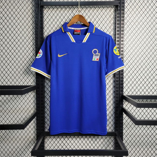 Retro Italy Home Jersey 1996 Football Kit Soccer Shirt