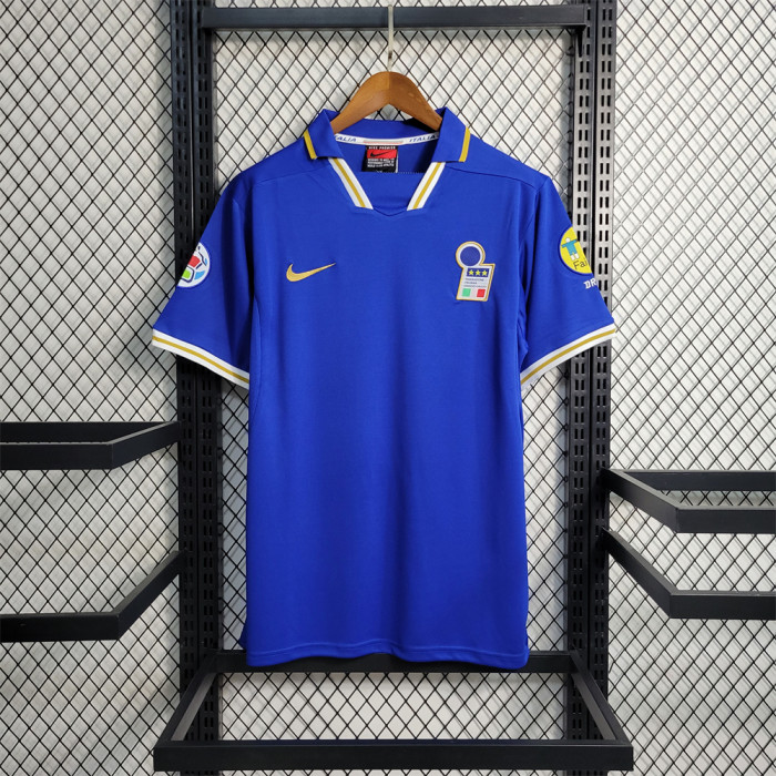 Retro Italy Home Jersey 1996 Football Kit Soccer Shirt