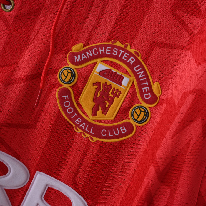 Retro Manchester United Home Jersey 1995 Football Kit Soccer Shirt