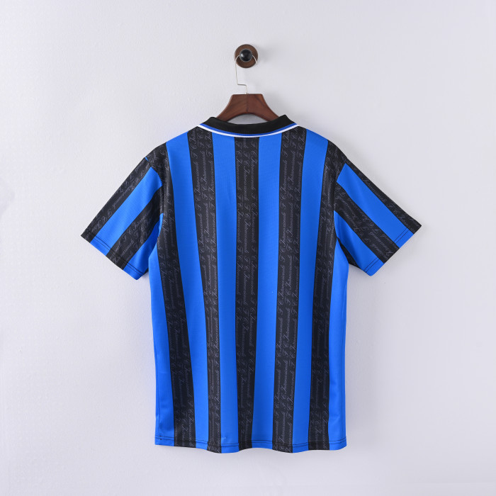 Retro Inter Milan Home Jersey 1997/98 Football Kit Soccer Shirt
