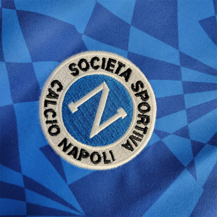 Retro Napoli Home Jersey 1991-1993 Football Kit Soccer Shirt